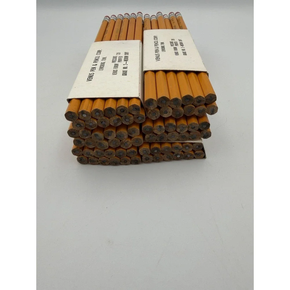Vintage Venus Forum 739 No 2 Pencils NOS Lot Of 72 w/ Sleeves Lewisburg TN